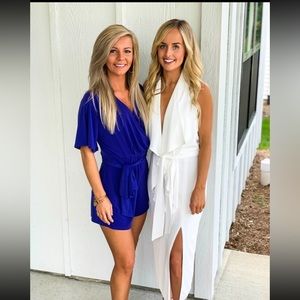 Romper | Express | Royal Blue | Size XS